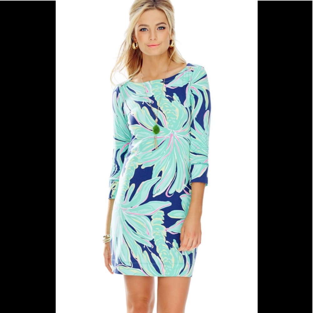 lilly pulitzer sophie dress tiger palm XXS